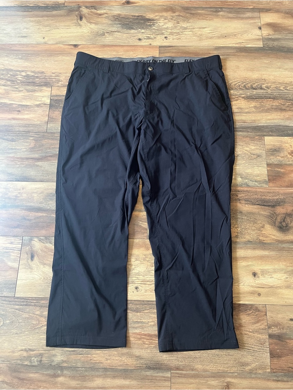Duluth Trading Co. Men’s Flex Dry on the Fly Pants Black 44x30 Standard Fit